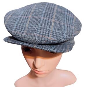 Lake of the Isles Vintage Newsboy Cabbie Hat Wool Mens Size L/XL
